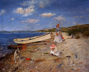 シネック湾の晴れた日 ウィリアム・メリット・チェイス Oil Paintings